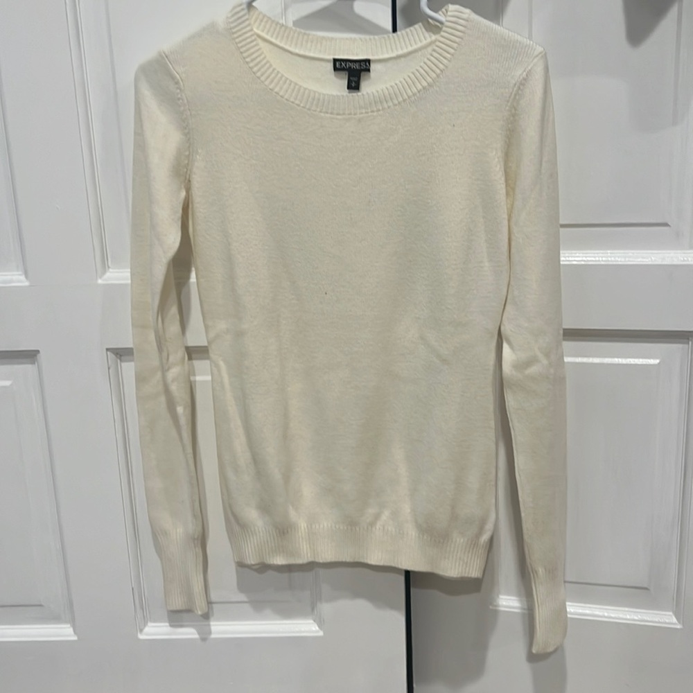 Women’s express beige sweater
